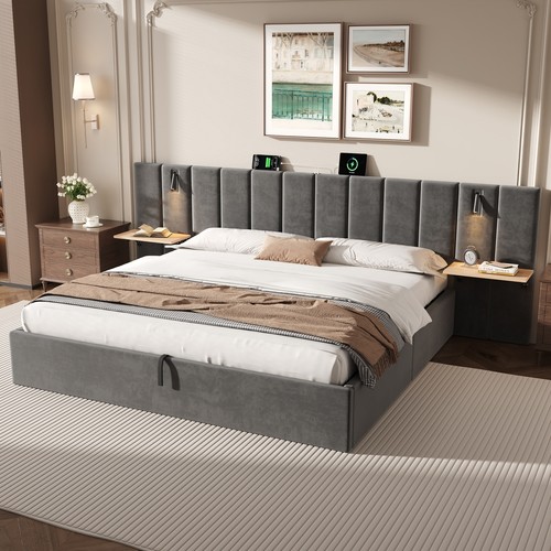 Ottoman storage bed frame - frame, with