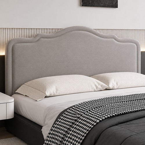 Curved border headboard - border, padded