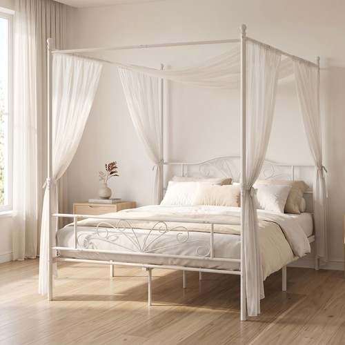Canopy bed frame - frame, king