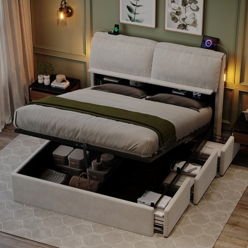 5ft king size - size, velvet