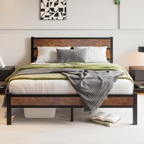 King size bed frame with - size,
