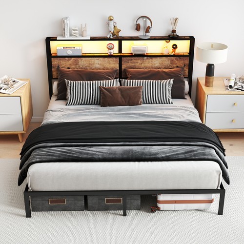 King size metal bed frame - king,