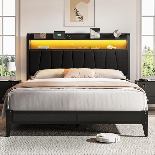 King size bed frame - bed, with