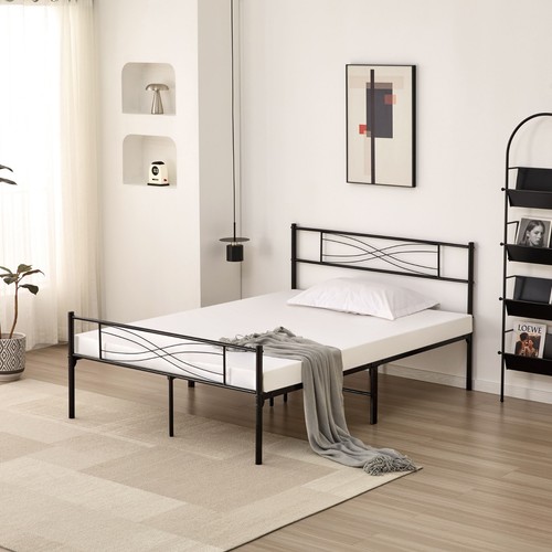 Metal bed frame - bed,