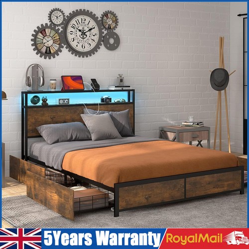 Luxury 4ft6 size - bed, frame