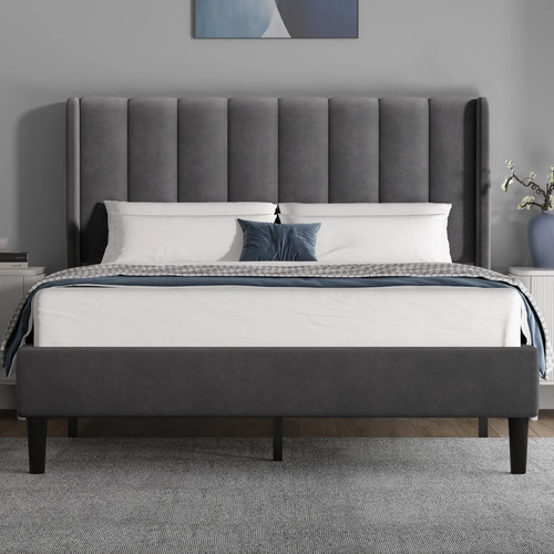 Vertical velvet upholstered - vertical,