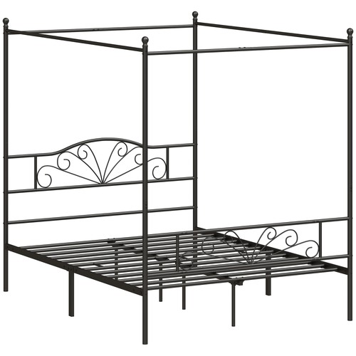 Canopy bed frame - bed,