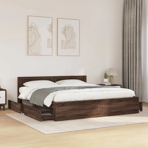 Modern wooden super king size - modern,