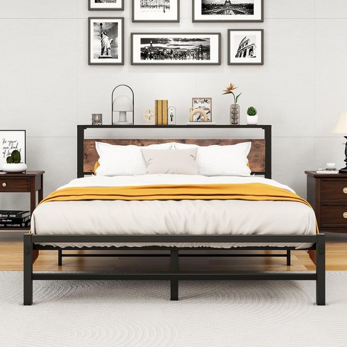 King size bed - size, frame