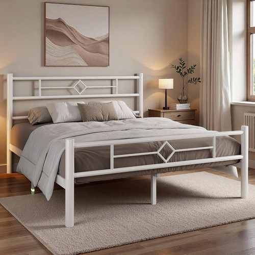 King size bed frame 5ft - bed,