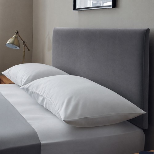 Plain headboard padded plush - padded,