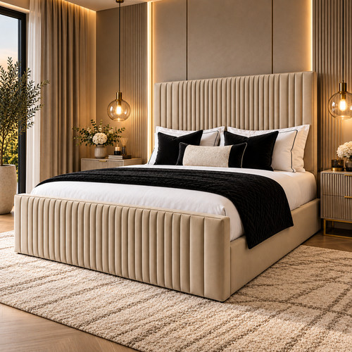 Ottoman storage bed panel - ottoman,