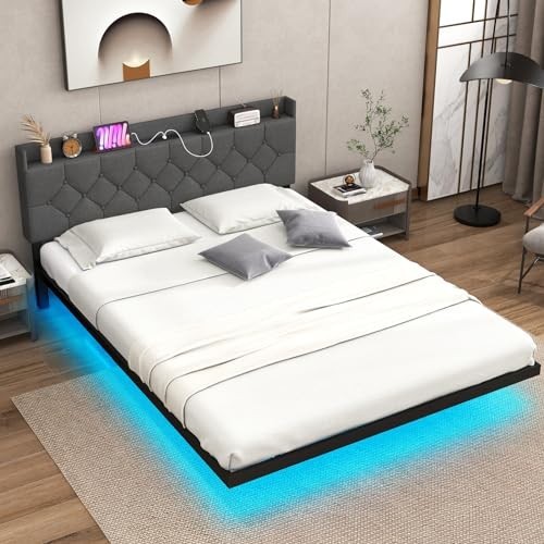 King size floating - king, frame