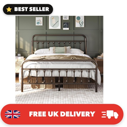 Elegant king size vintage iron - vintage,