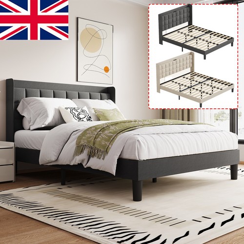 Morden bed frame - frame, velvet