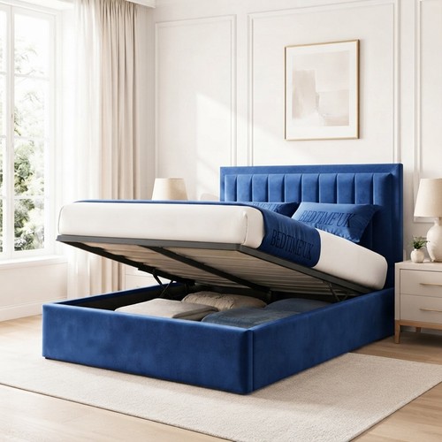 Low profile ottoman - low, storage
