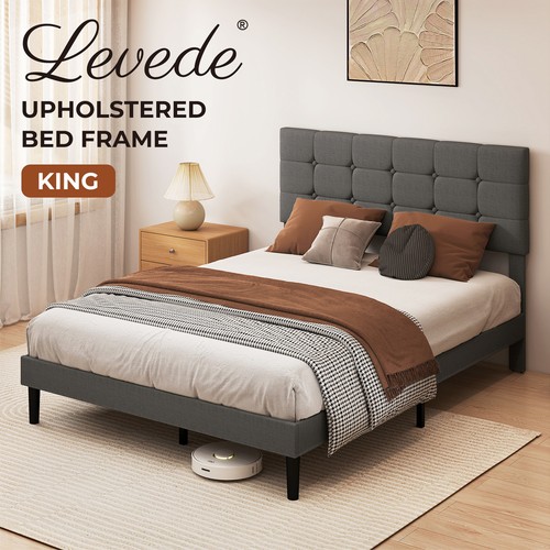 Levede bed frame - bed, upholstered