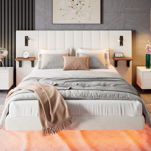 King size bed frame - king,