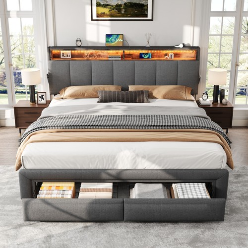 5ft king size upholstered - size,
